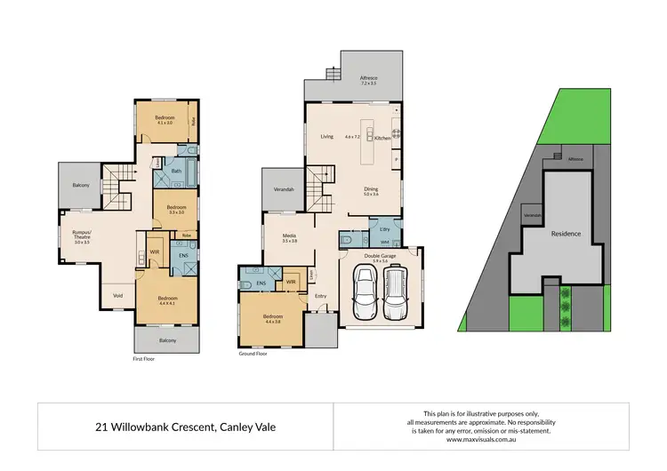Floorplan of Homely house listing, 21 Willowbank Crescent, Canley Vale NSW 2166