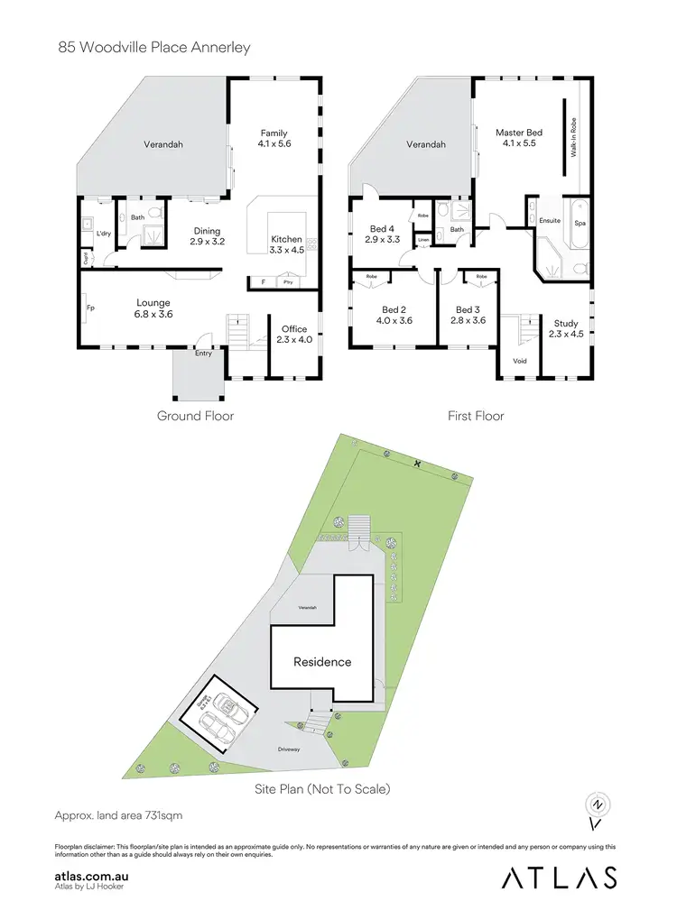 Floorplan of Homely house listing, 85 Woodville Place, Annerley QLD 4103