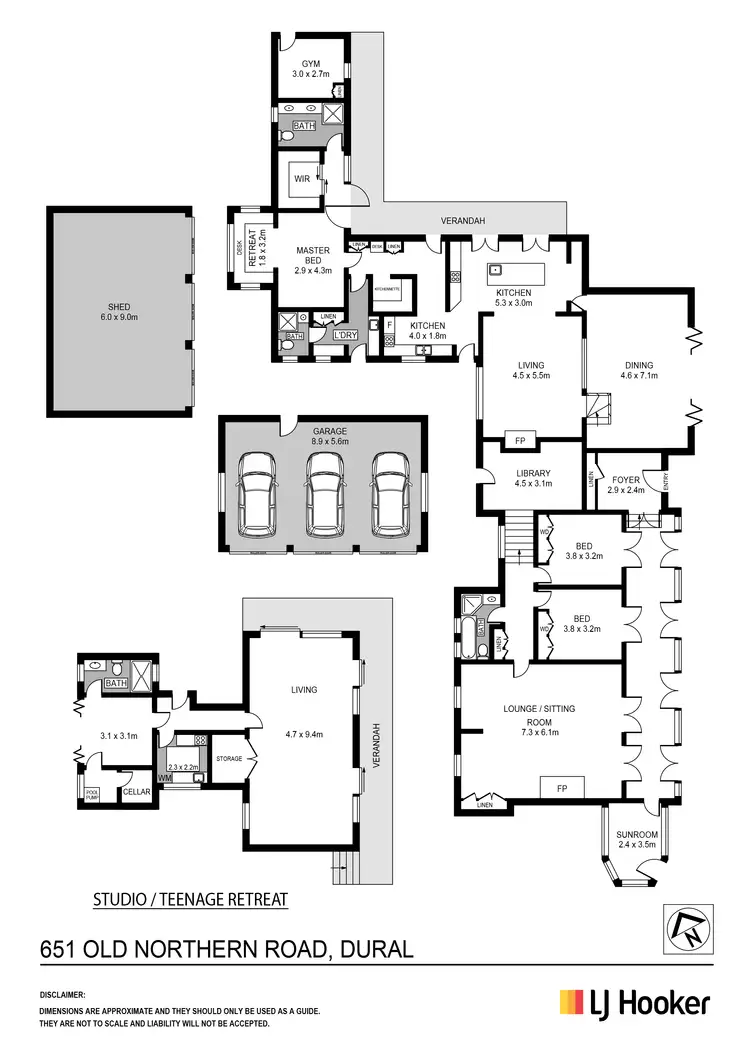 Floorplan of Homely house listing, 651 Old Northern Road, Dural NSW 2158
