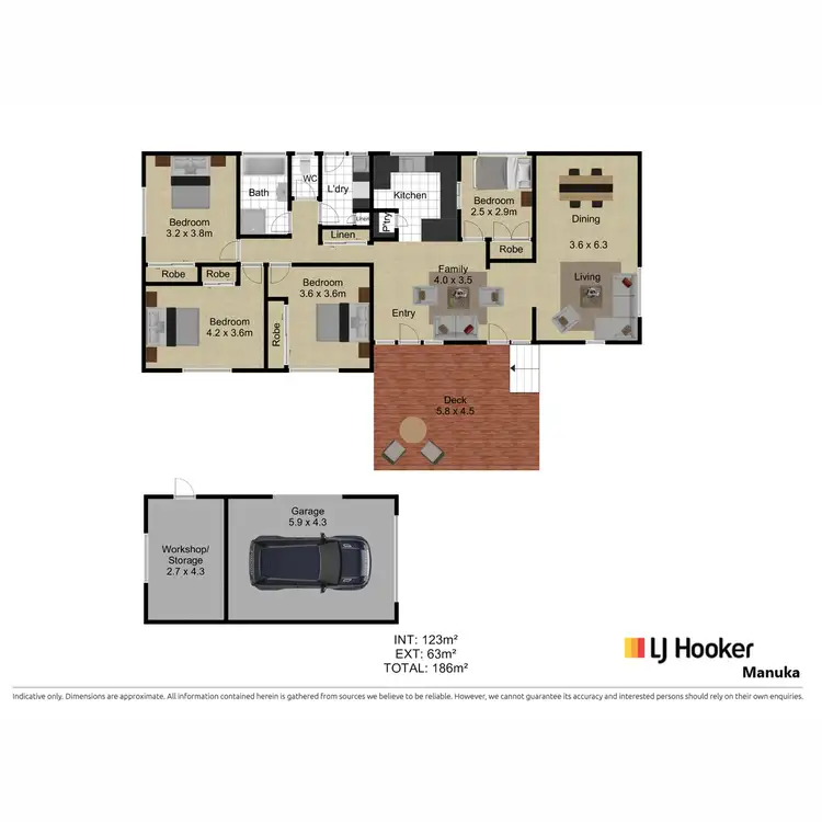 Floorplan of Homely house listing, 29 Alleyne Close, Macgregor ACT 2615