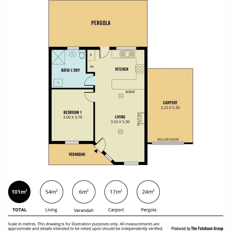 Floorplan of Homely unit listing, 3/54 Clayson Road, Salisbury East SA 5109