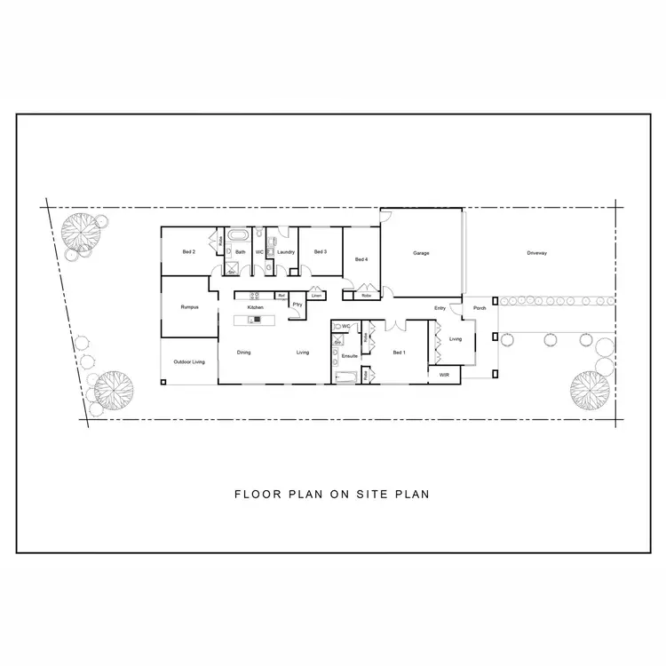 Floorplan of Homely house listing, 4 Countess Place, Point Cook VIC 3030
