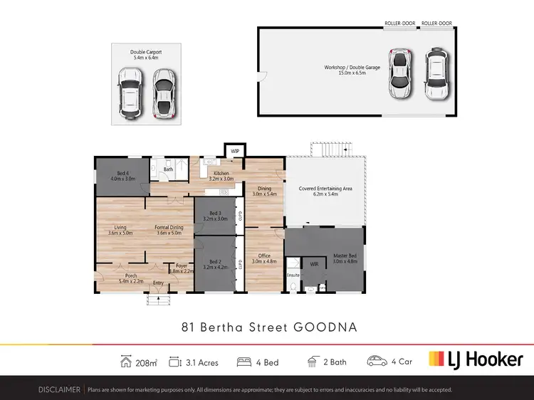Floorplan of Homely rural property listing, 81 Bertha Street, Goodna QLD 4300