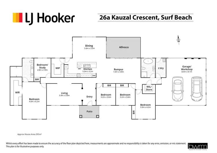 Floorplan of Homely house listing, 26a Kauzal Crescent, Surf Beach NSW 2536