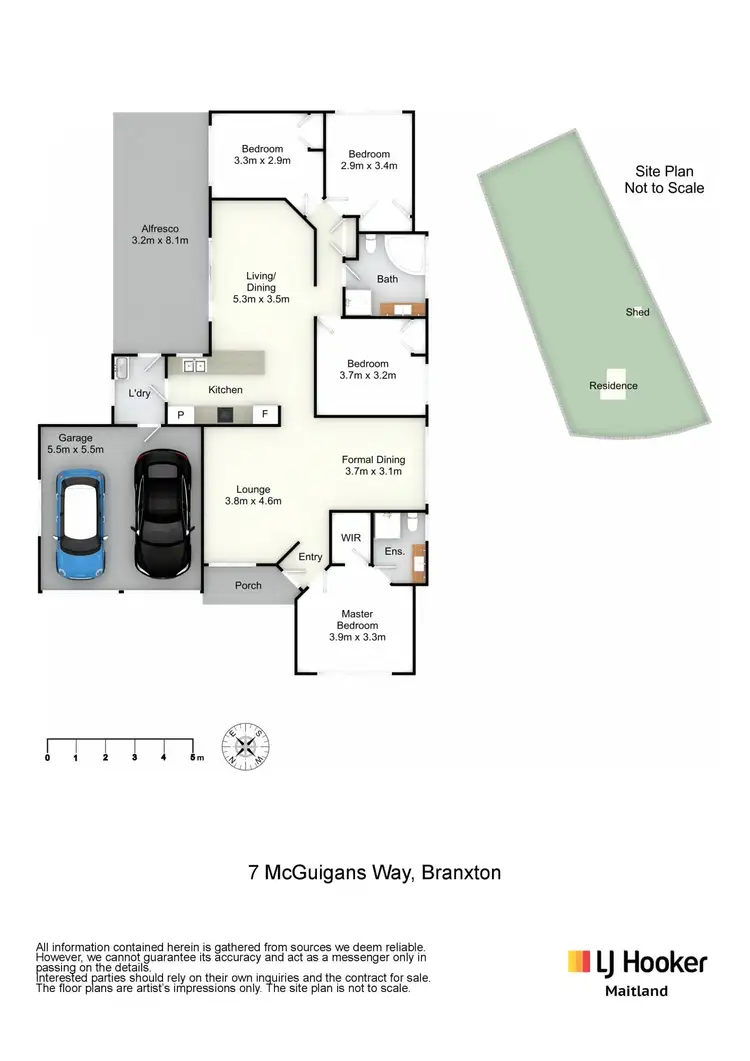Floorplan of Homely house listing, 7 Mcguigans Way, Branxton NSW 2335