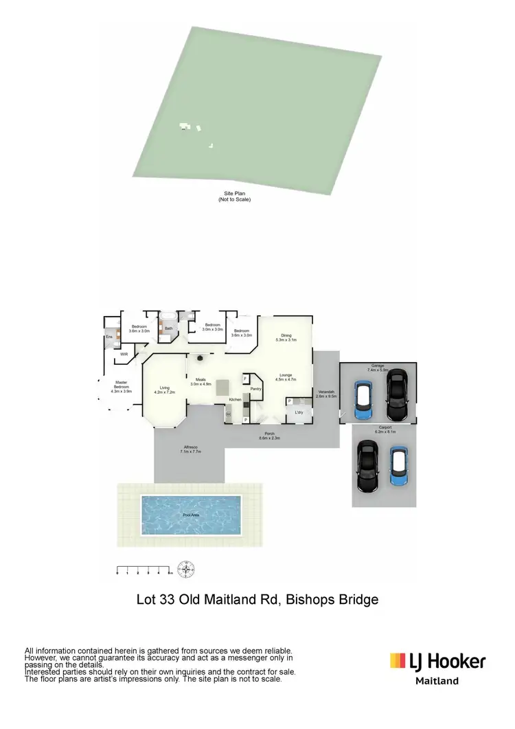 Floorplan of Homely rural property listing, Wollombi Road, Lochinvar NSW 2321
