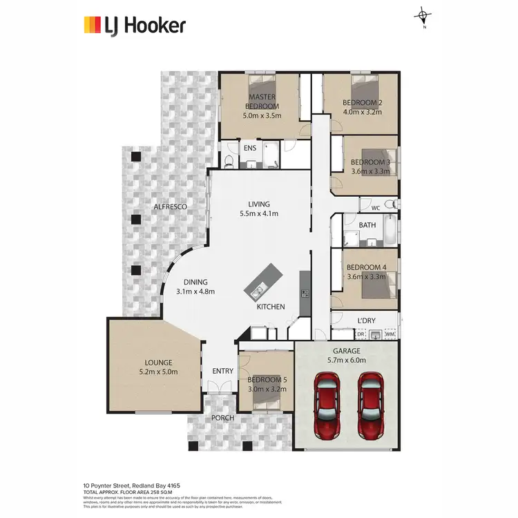 Floorplan of Homely house listing, 10 Poynter Street, Redland Bay QLD 4165