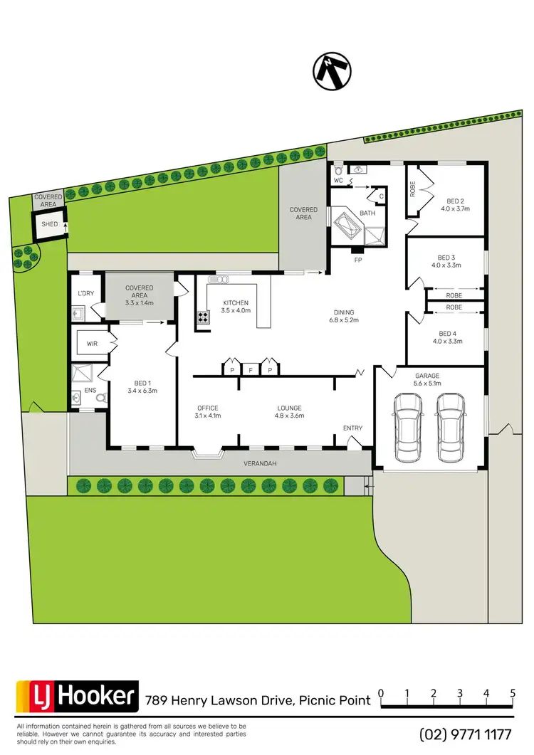 Floorplan of Homely house listing, 789 Henry Lawson Drive, Picnic Point NSW 2213