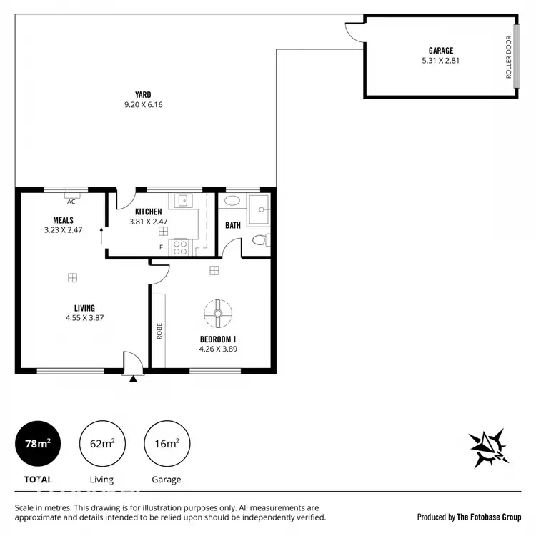 Floorplan of Homely unit listing, 2/60 Anzac Highway, Everard Park SA 5035
