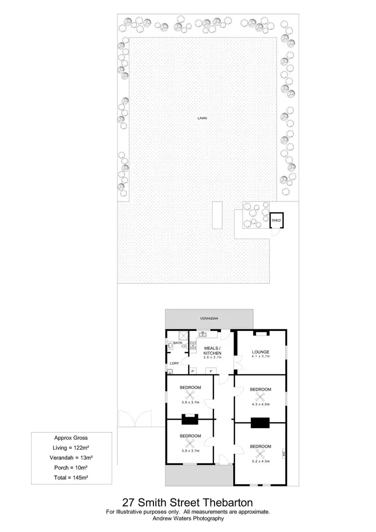 Floorplan of Homely house listing, 27 Smith Street, Thebarton SA 5031