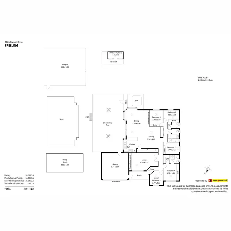 Floorplan of Homely house listing, 2 Fiddlewood Drive, Freeling SA 5372