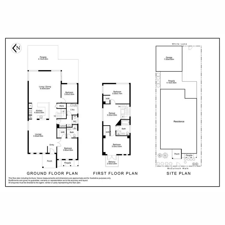 Floorplan of Homely house listing, 16 McCulloch Walk, Point Cook VIC 3030