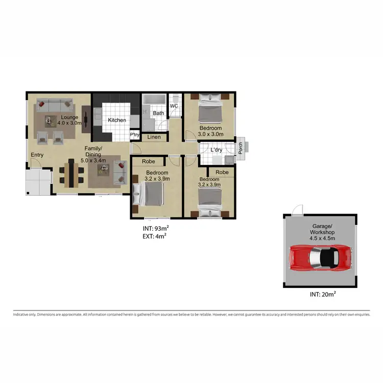 Floorplan of Homely house listing, 118 Pockett Avenue, Banks ACT 2906