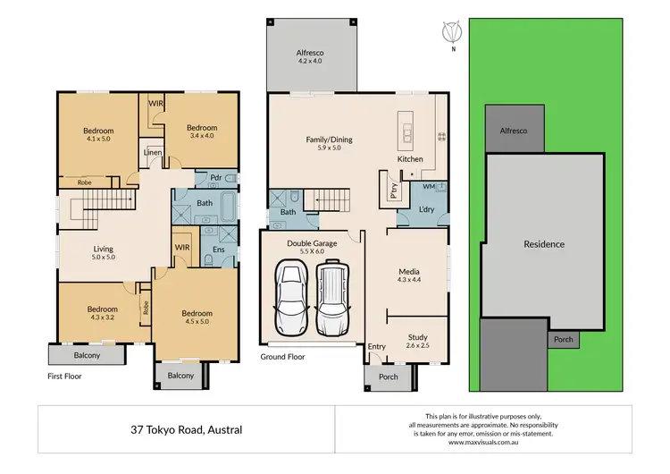 Floorplan of Homely house listing, 37 Tokyo Road, Austral NSW 2179