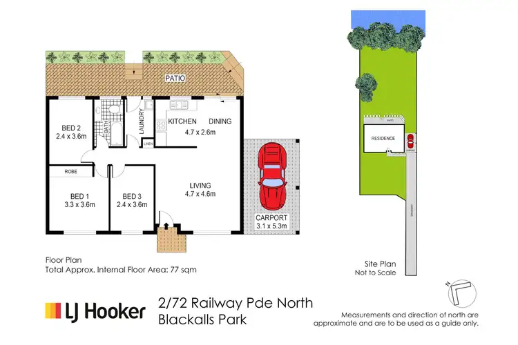 Floorplan of Homely house listing, 2/72 Railway Parade, Blackalls Park NSW 2283