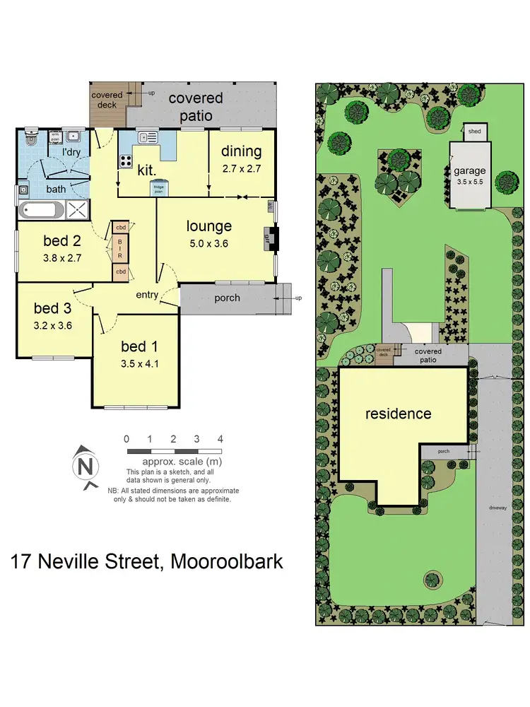Floorplan of Homely house listing, 17 Neville Street, Mooroolbark VIC 3138