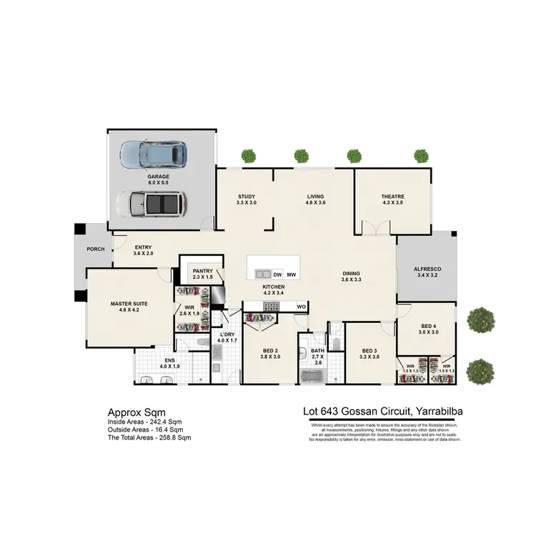 Floorplan of Homely house listing, 11 Gossan Circuit, Yarrabilba QLD 4207