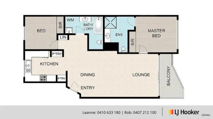 Floorplan of Homely unit listing, 62/15 Santa Monica Road, Miami QLD 4220