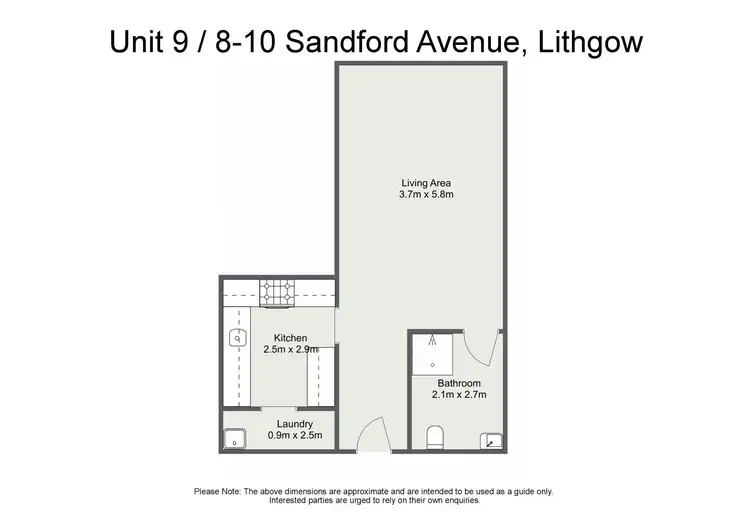 Floorplan of Homely house listing, 1-12/8-10 Sandford Avenue, Lithgow NSW 2790