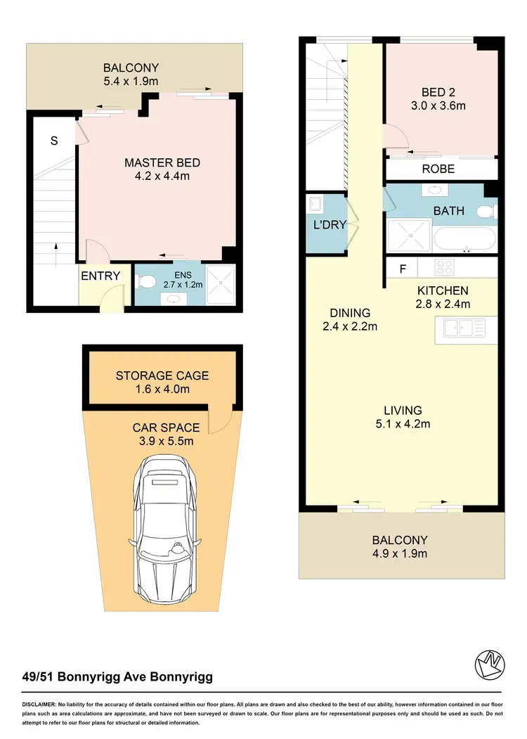 Floorplan of Homely house listing, 48/51 Bonnyrigg Avenue, Bonnyrigg NSW 2177