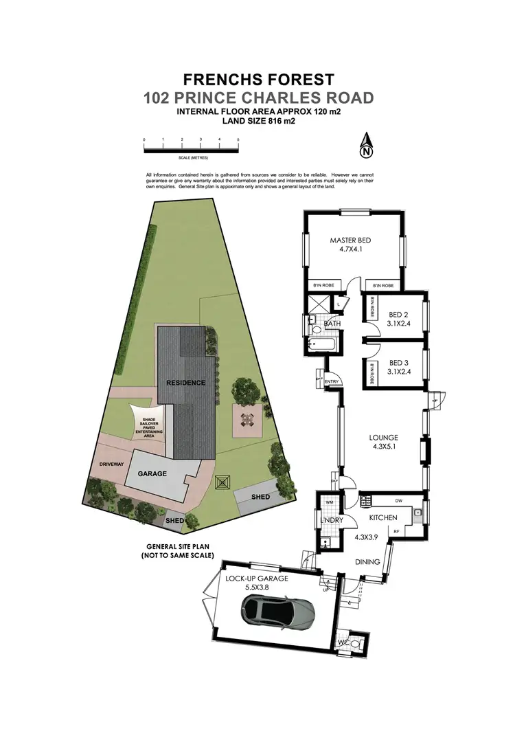 Floorplan of Homely house listing, 102 Prince Charles Road, Frenchs Forest NSW 2086