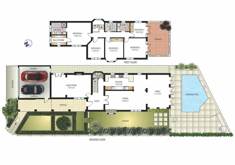 Floorplan of Homely house listing, 10 Marathon Mews, Double Bay NSW 2028