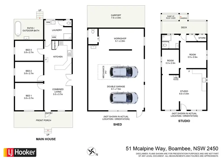Floorplan of Homely house listing, 51 McAlpine Way, Boambee NSW 2450