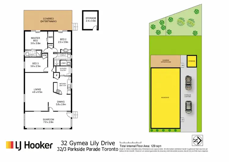 Floorplan of Homely house listing, 32/3 Parkside Parade, Toronto NSW 2283