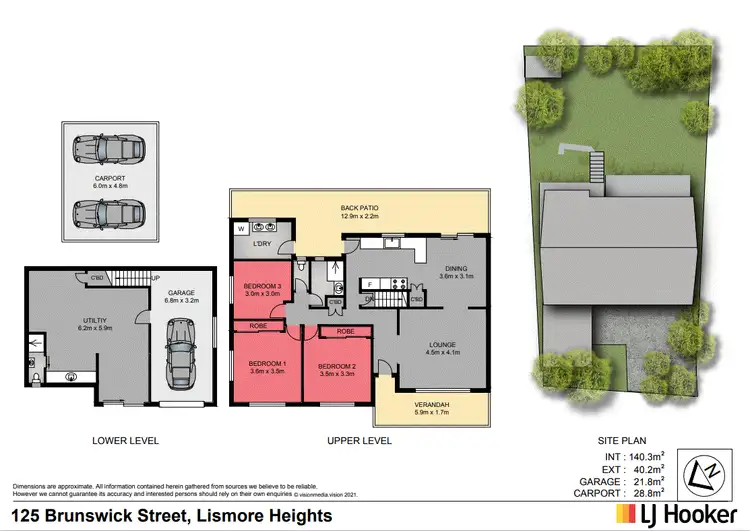Floorplan of Homely house listing, 125 Brunswick Street, Lismore NSW 2480