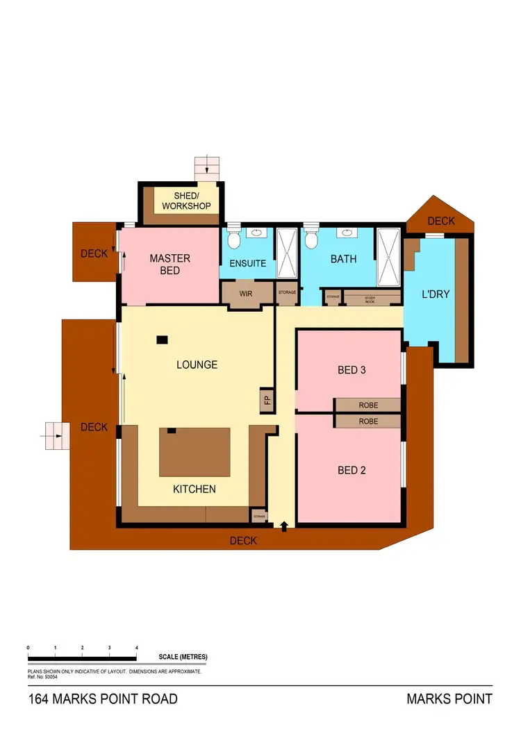 Floorplan of Homely house listing, 164 Marks Point Road, Marks Point NSW 2280