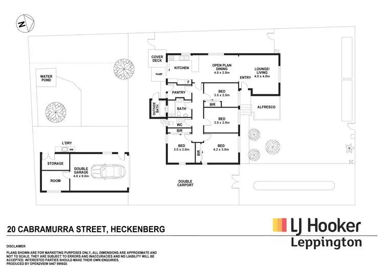 Floorplan of Homely house listing, 20 Cabramurra Street, Heckenberg NSW 2168