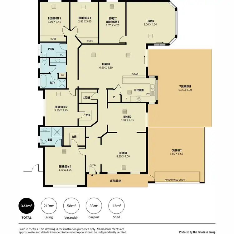 Floorplan of Homely house listing, 9 Horatio Street, Modbury SA 5092