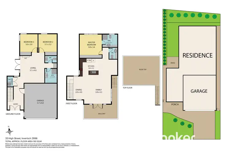 Floorplan of Homely house listing, 33 High Street, Inverloch VIC 3996