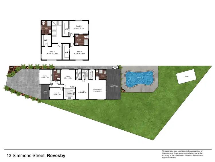 Floorplan of Homely house listing, 13 Simmons Street, Revesby NSW 2212