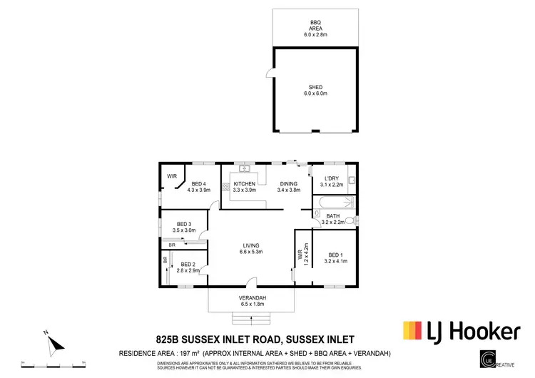 Floorplan of Homely house listing, 825b Sussex Inlet Road, Sussex Inlet NSW 2540
