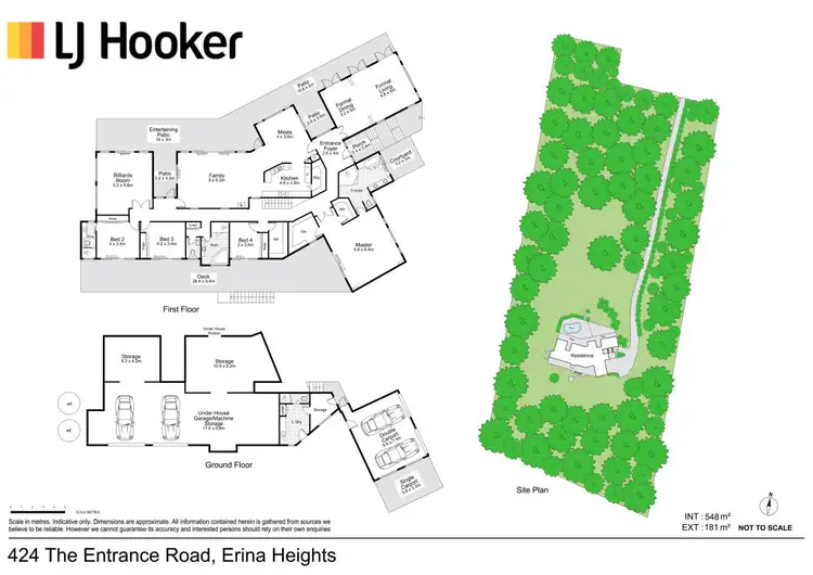 Floorplan of Homely rural property listing, 424 The Entrance Road, Erina Heights NSW 2260