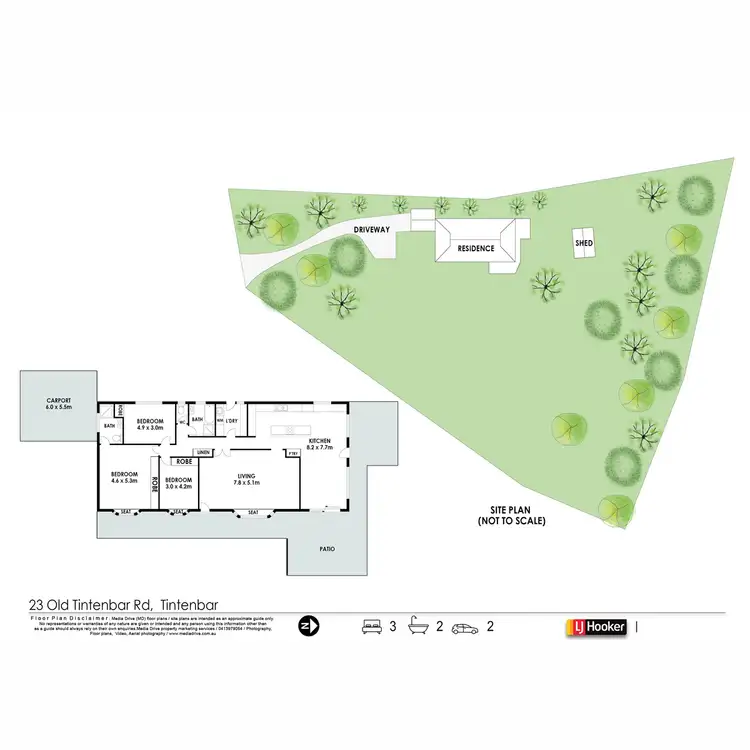 Floorplan of Homely house listing, 23 Old Tintenbar Road, Tintenbar NSW 2478