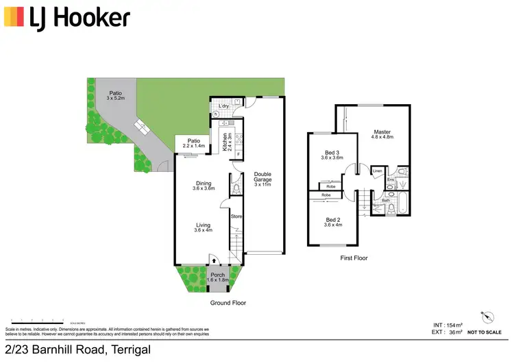 Floorplan of Homely townhouse listing, 2/23 Barnhill Road, Terrigal NSW 2260