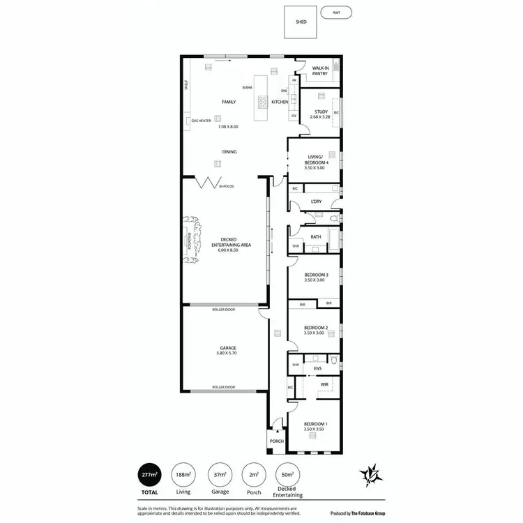 Floorplan of Homely house listing, 72A Maesbury Street, Kensington SA 5068