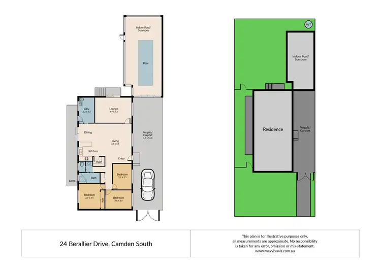 Floorplan of Homely house listing, 24 Berallier Drive, Camden South NSW 2570