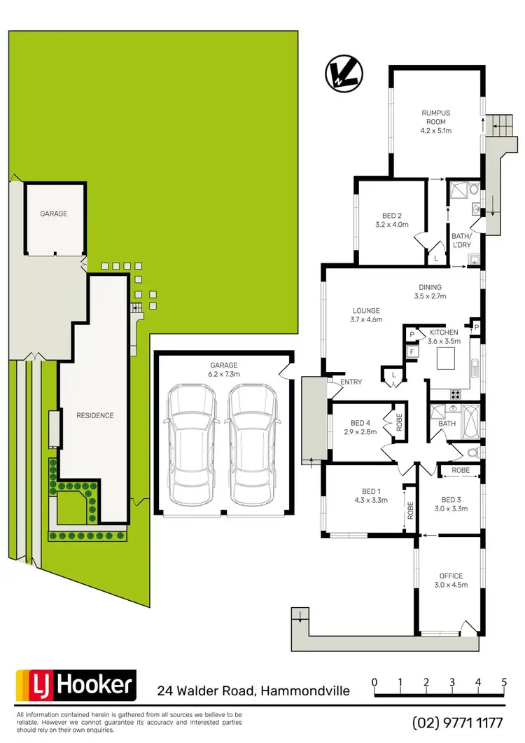 Floorplan of Homely house listing, 24 Walder Road, Hammondville NSW 2170