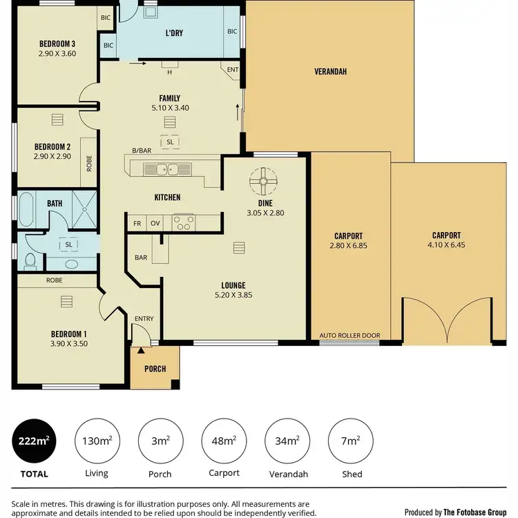 Floorplan of Homely house listing, 49 Lomalinda Drive, Craigmore SA 5114