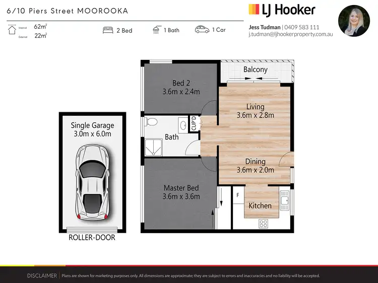 Floorplan of Homely unit listing, 6/10 Piers Street, Moorooka QLD 4105