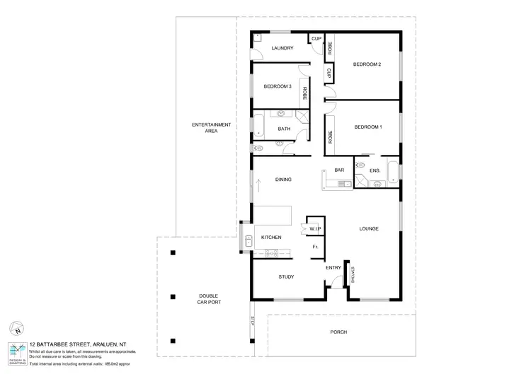 Floorplan of Homely house listing, 12 Battarbee Street, Araluen NT 870