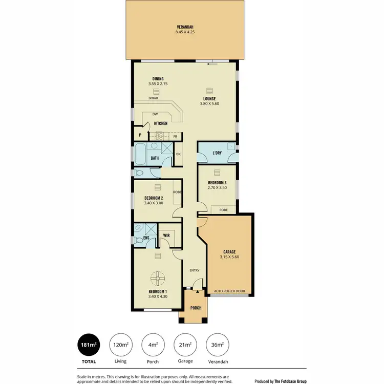 Floorplan of Homely house listing, 9 Hindmarsh Circuit, Mawson Lakes SA 5095