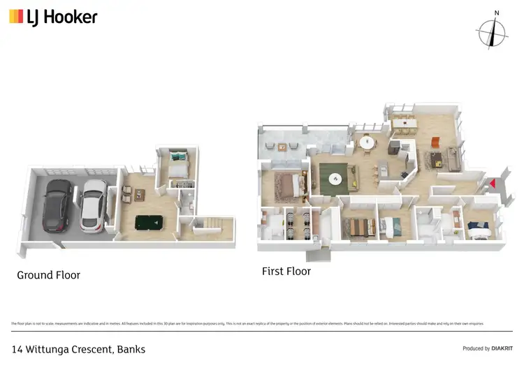 Floorplan of Homely house listing, 14 Wittunga Crescent, Banks ACT 2906
