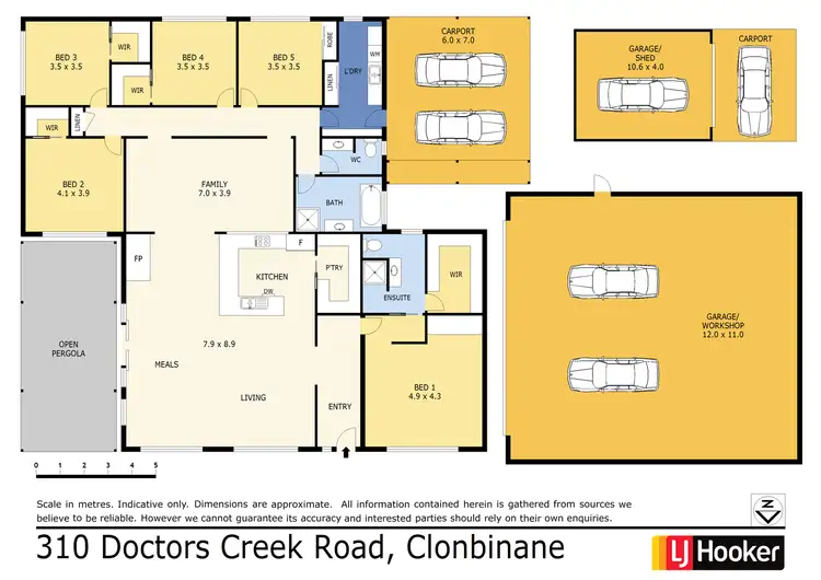 Floorplan of Homely house listing, 310 Doctors Creek Road, Clonbinane VIC 3658