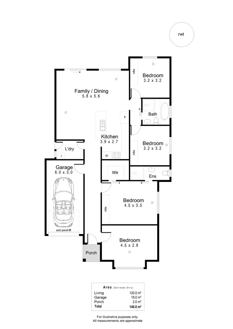 Floorplan of Homely house listing, 31 Westwood Boulevard, Ferryden Park SA 5010