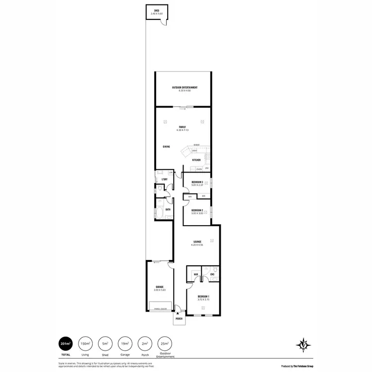 Floorplan of Homely house listing, 115a Trimmer Parade, Seaton SA 5023