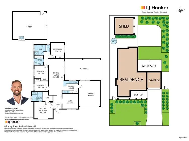 Floorplan of Homely house listing, 4 Torbay Street, Redland Bay QLD 4165